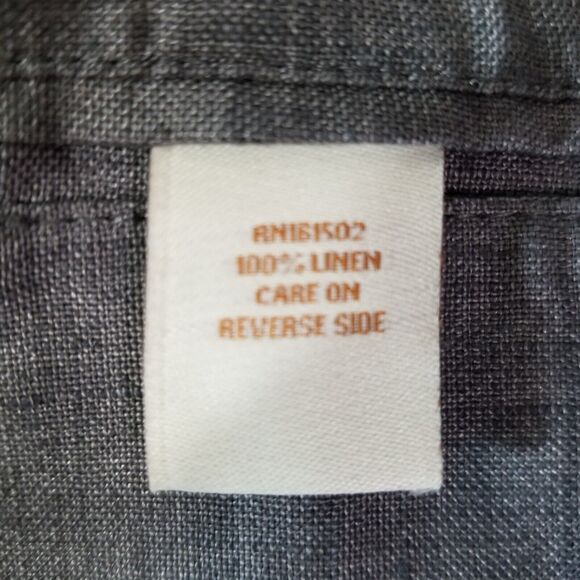 The Territory Ahead Sport Coat Jacket Mens small gray Linen Unstructured preppy - Picture 14 of 15